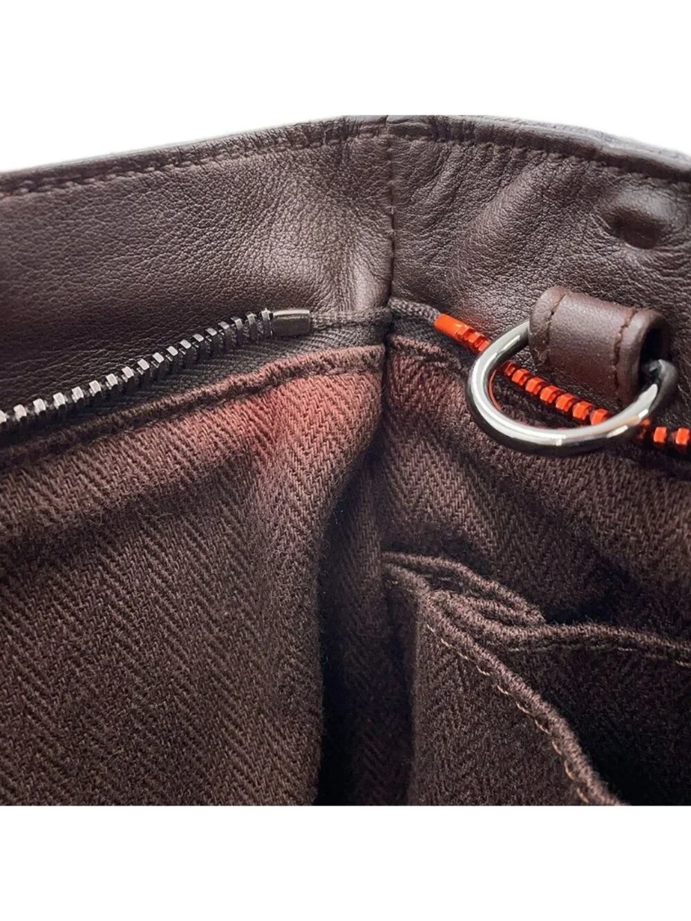 Hermes Tote Bag Caravan Horizontal MM Chocolat Chrome Voderma